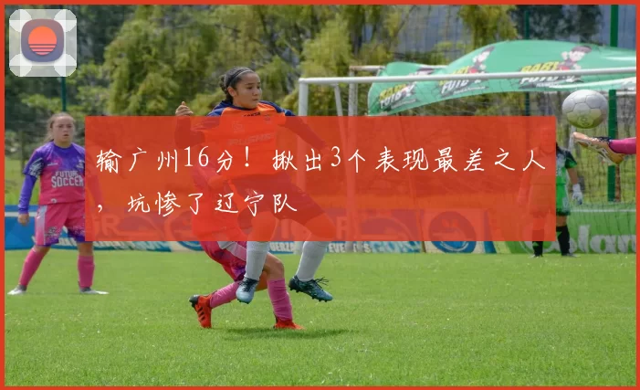 输广州16分！揪出3个表现最差之人，坑惨了辽宁队